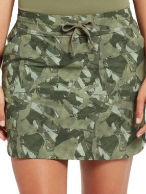 Slazenger S Olive Green Camo Golf Skort